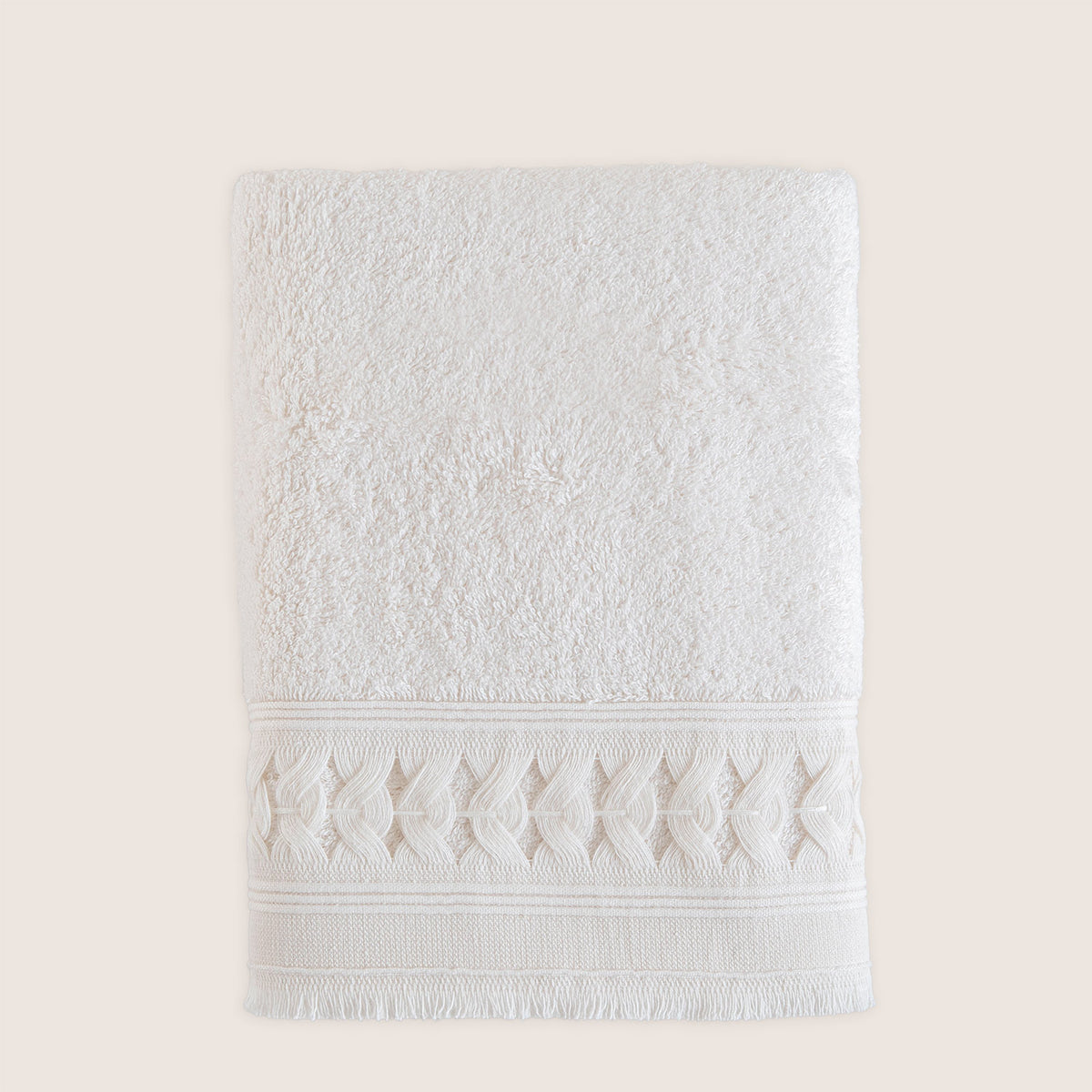 Chakra Branda Towel 50X90Cm Ecru