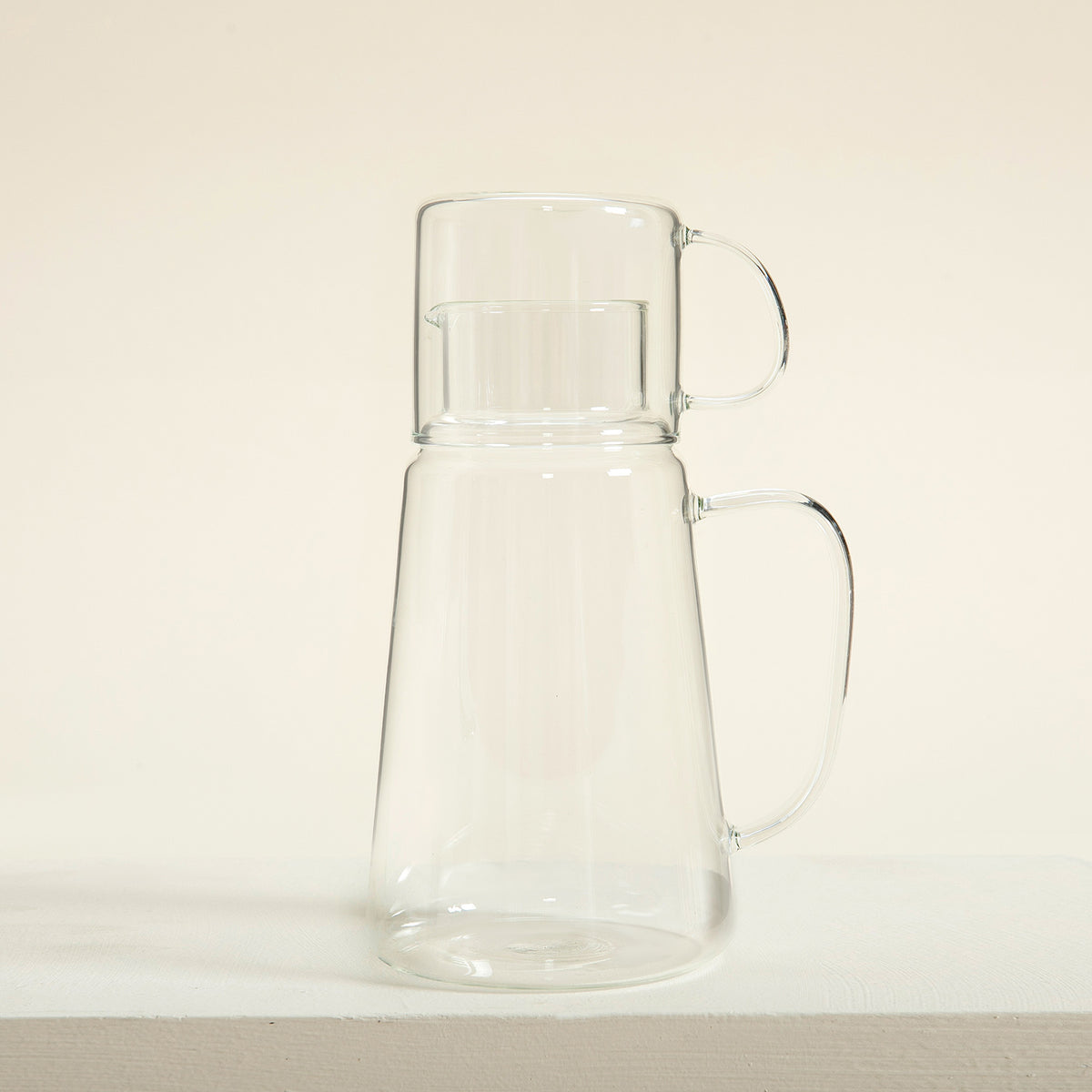 Chakra Leeds Pitcher W Glass Cup Transparent