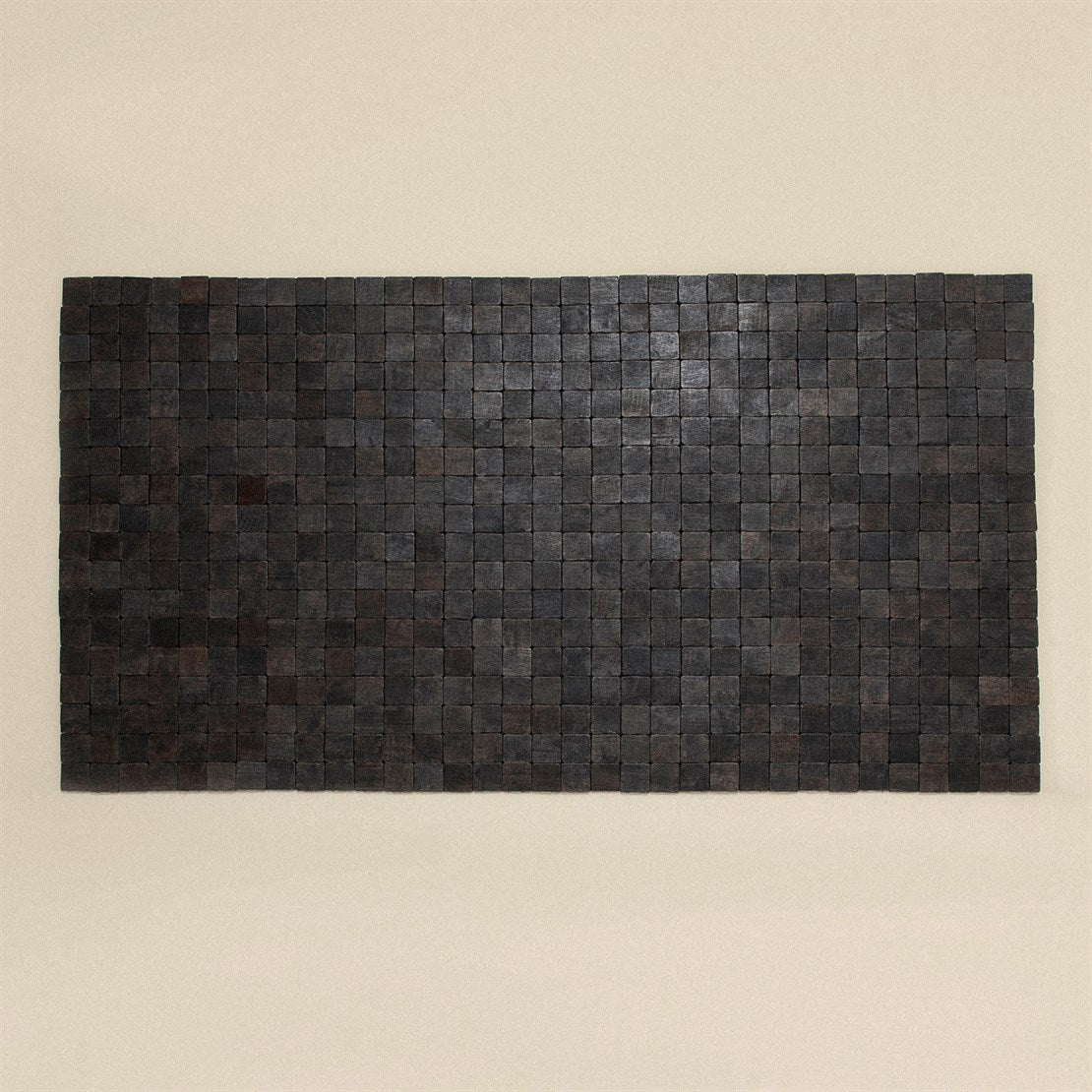 دواسة كوستا خشبية 70 × 130 سم أسود من شاكرا