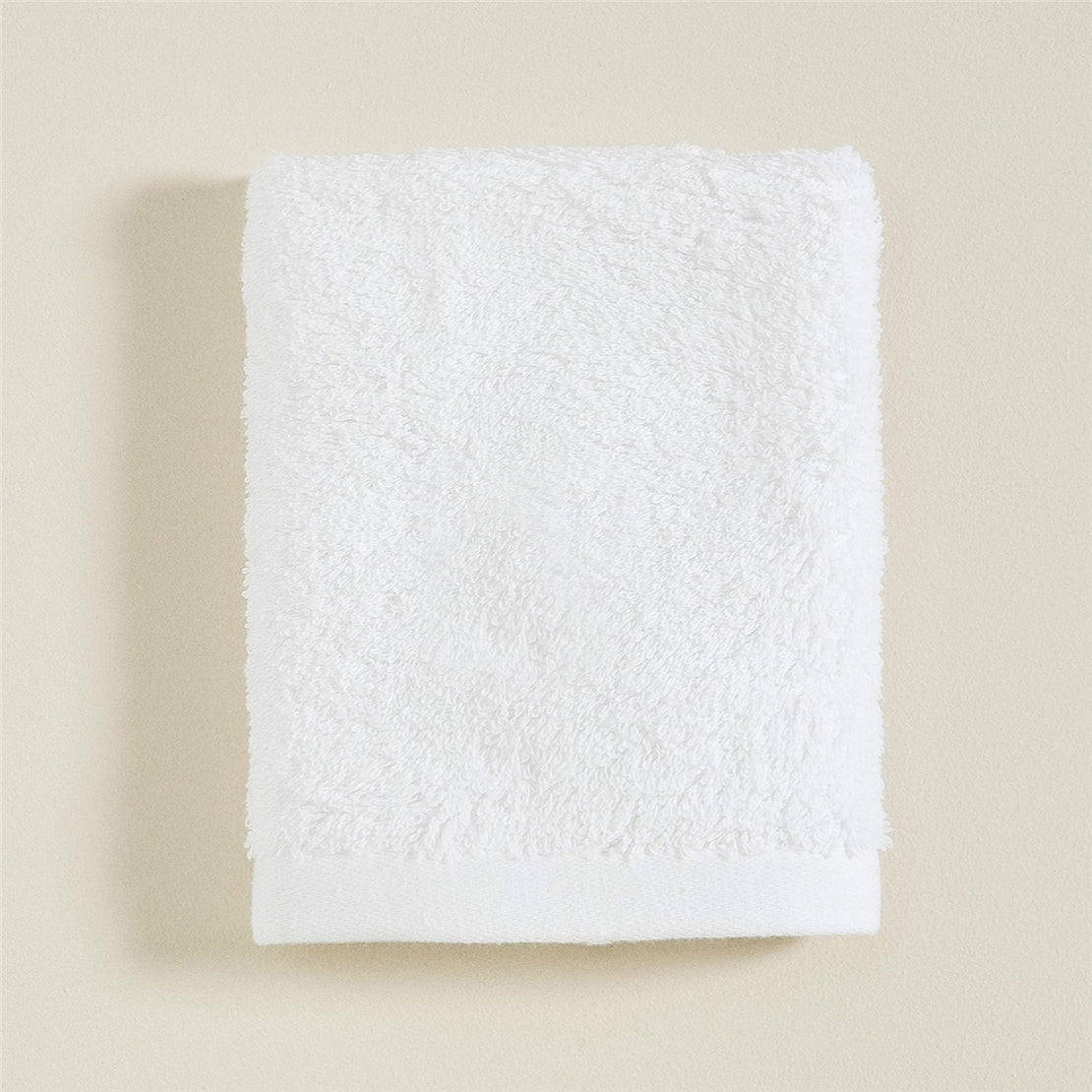 منشفة بامبو سادة 30 × 50 سم أبيض من شاكرا